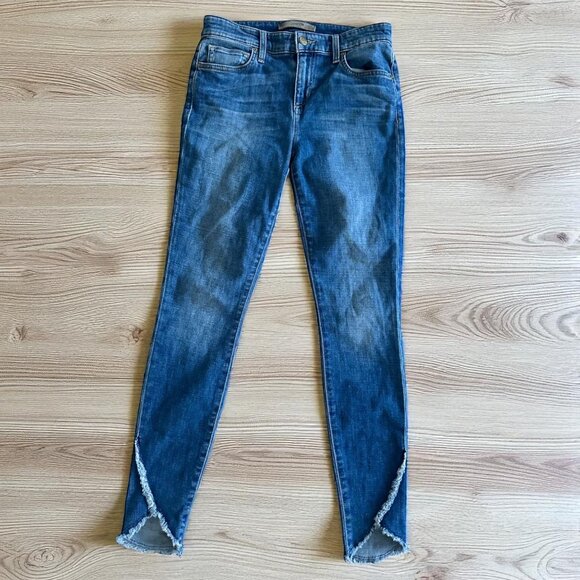 JOES Fringe Medium Wash Skinny Jeans Size 25 - Picture 1 of 10